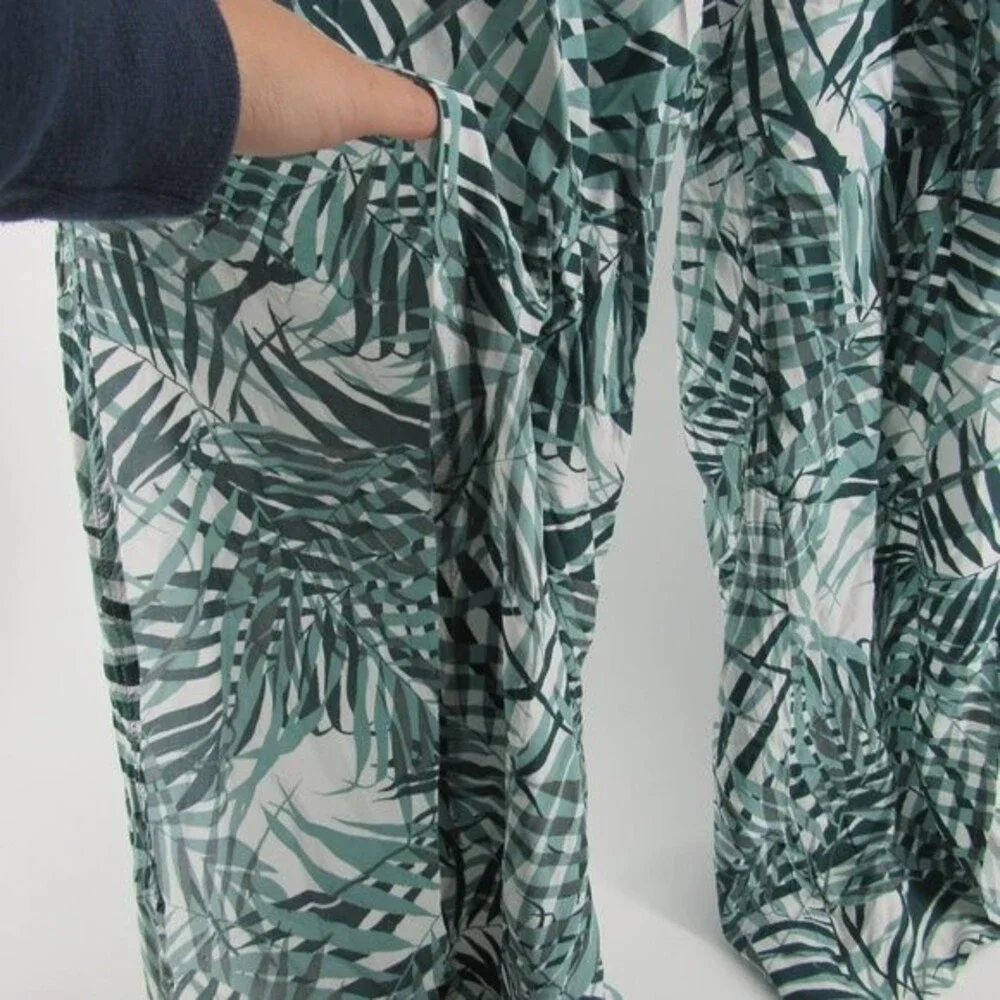 Adore Me womens pants tropical green with pockets Size XL - Picture 6 of 15